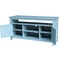 International Concepts Entertainment / TV Stand with 2 Doors, Ocean Blue, Antique Rubbed TV32-51 - alternate 5